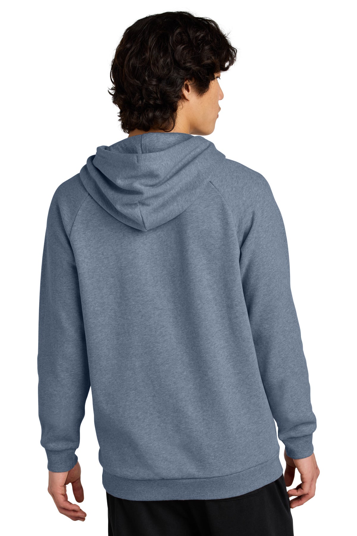 FlntBluHtr District Cloud Fleece Hoodie DT7800 plain