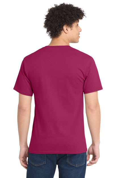 FlushPink Port & Co Essential Tee. PC61 plain
