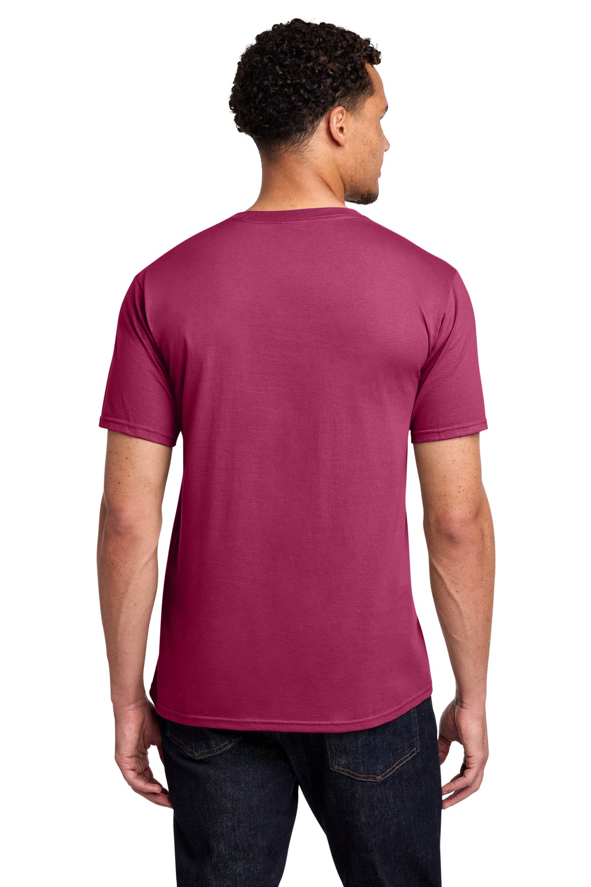 FlushPink Port & Co Fan Favorite Tee. PC450