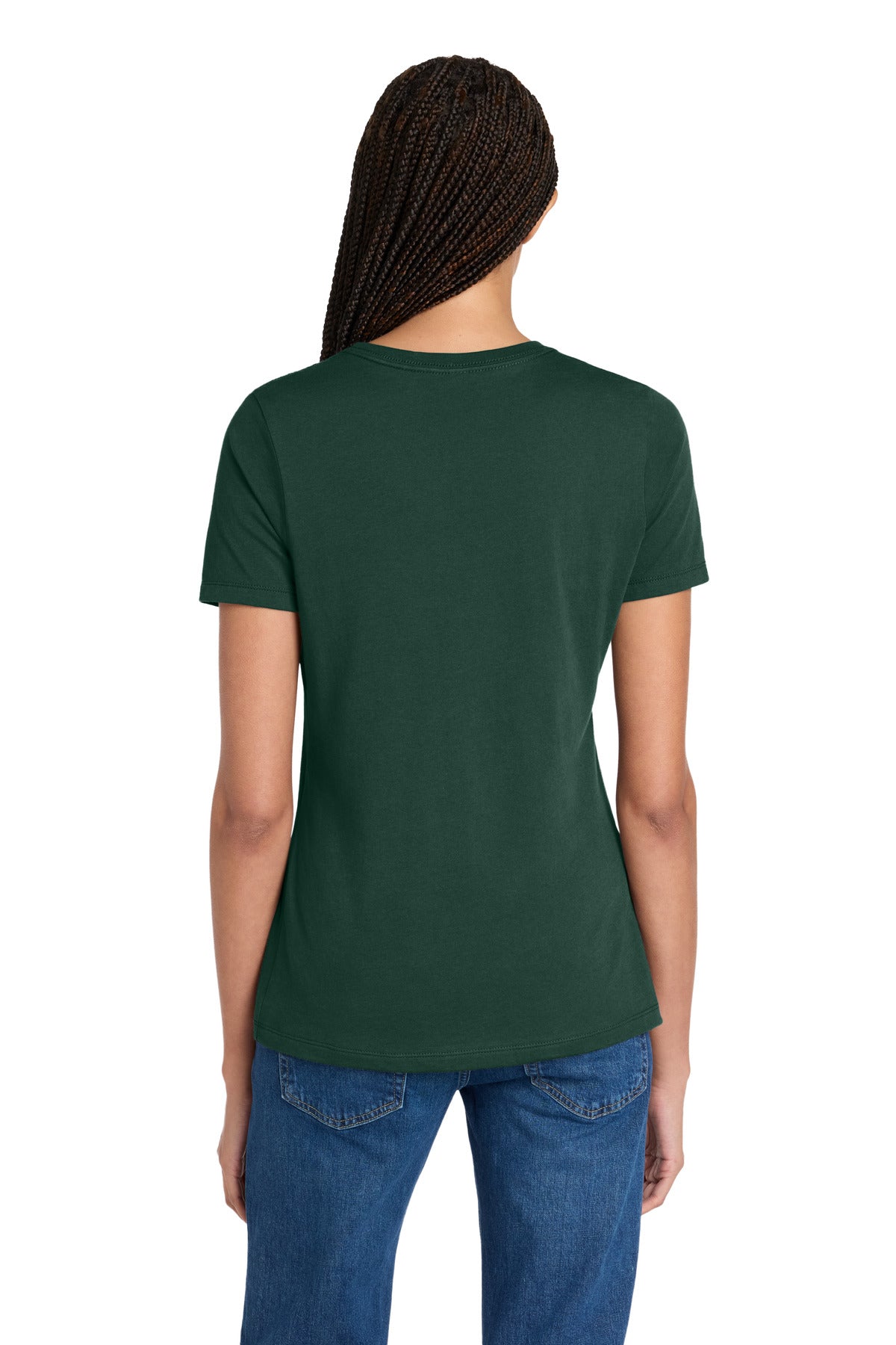 FOREST BELLA+CANVAS Women's Relaxed Jersey Short Sleeve Tee. BC6400 plain