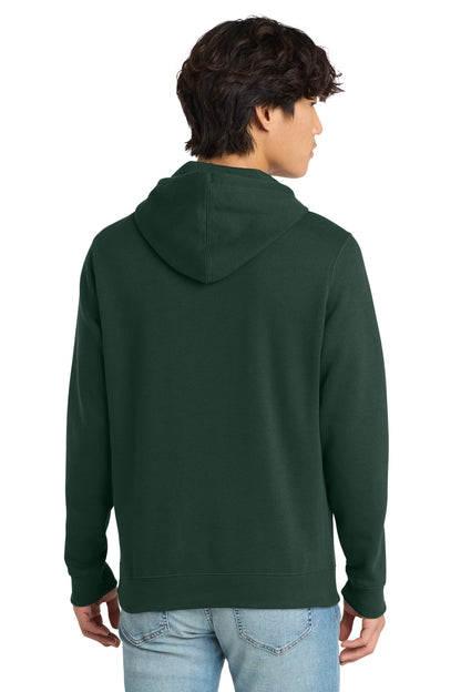 Forest Green District V.I.T. Fleece Hoodie DT6100 plain