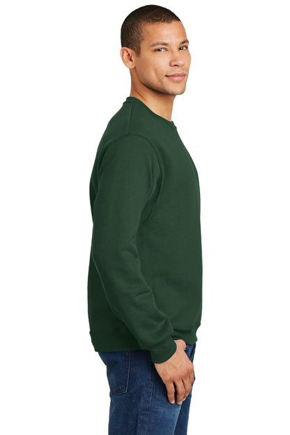 Forest Green Jerzees - NuBlend Crewneck Sweatshirt. 562M plain