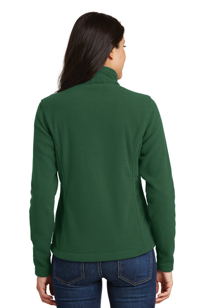 Forest Green Port Authority Women's Value Fleece Jacket. L217 plain