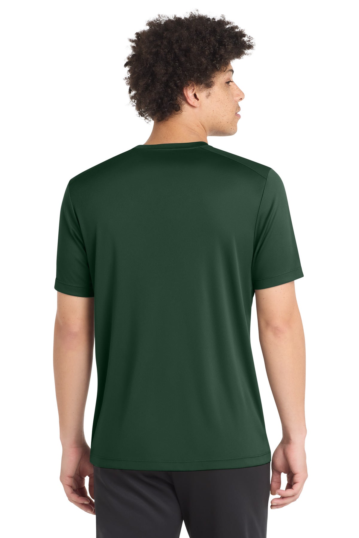Forest Green Sport-Tek Posi-UV Pro Tee. ST420 plain