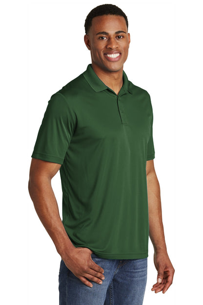 Forest Green Sport-Tek PosiCharge Competitor Polo. ST550 plain