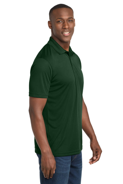 Forest Green Sport-Tek PosiCharge Competitor Polo. ST550 plain