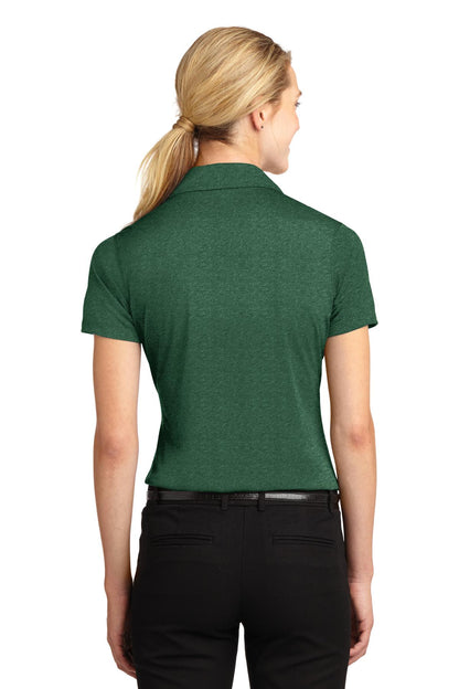 Forest Grn Htr Sport-Tek Women's Heather Contender Polo. LST660 plain