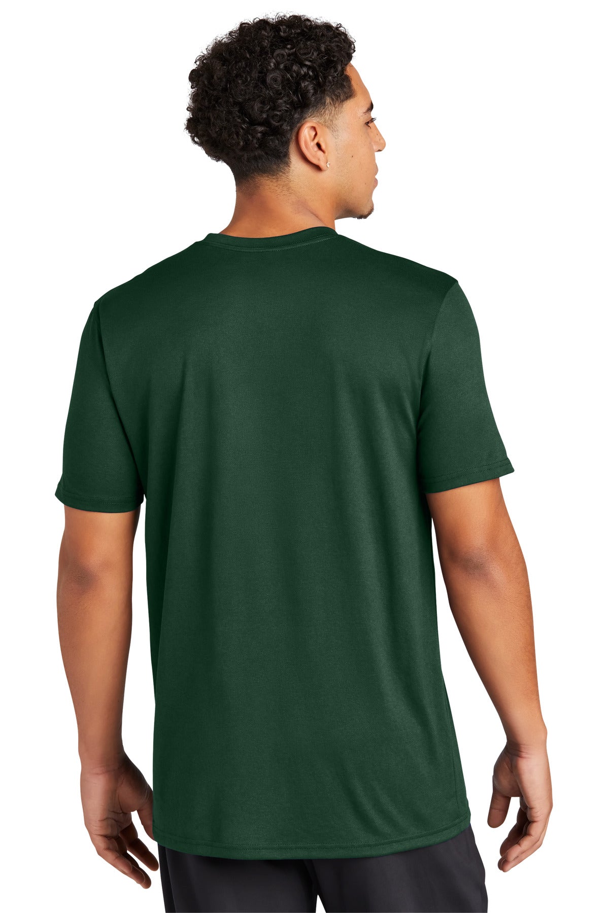 ForestGrn Sport-Tek Echo Tee ST760 plain
