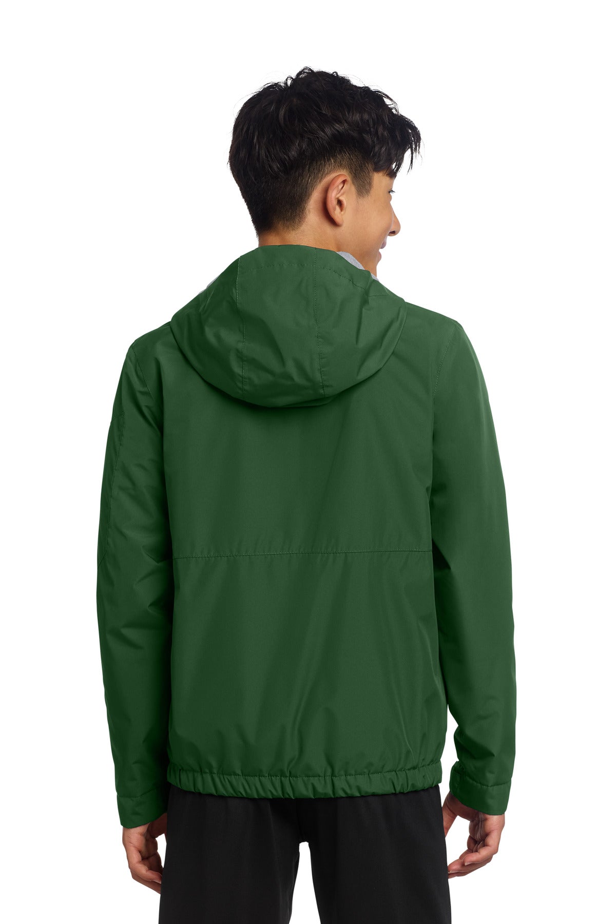 ForestGrn Sport-Tek Youth Waterproof Insulated Jacket YST56 plain