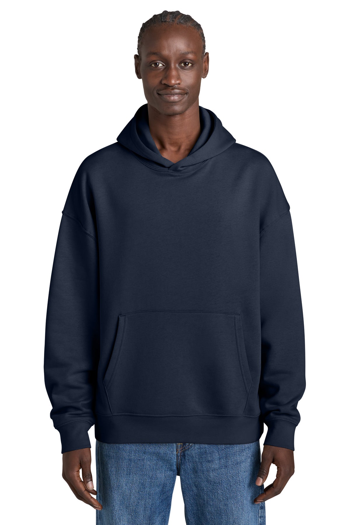 FrenchNavy Stanley/Stella Unisex Chaser Hooded Sweatshirt SXU038 plain