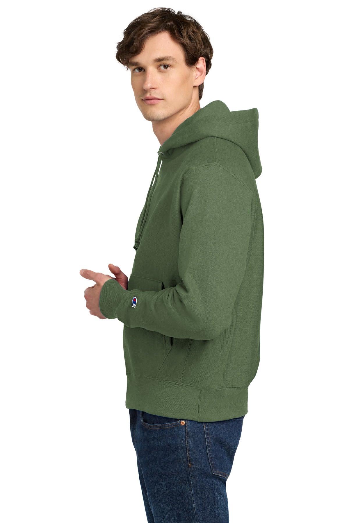 FreshOlive Champion Reverse Weave Hooded Sweatshirt S101