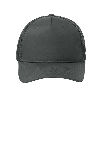 Front View of Anth/Anth Nike Snapback Mesh Trucker Cap NKFN9893