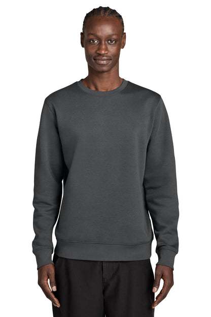 Front View of Anthracite Stanley/Stella Unisex Roller Crewneck Sweatshirt SXU010 plain
