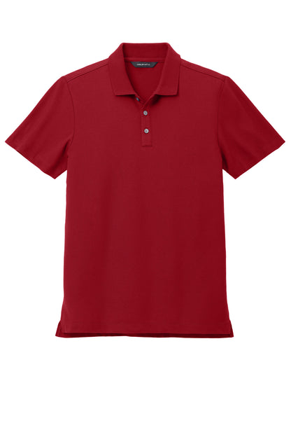 Front View of AppleRed Mercer+Mettle Stretch Pique Polo MM1004