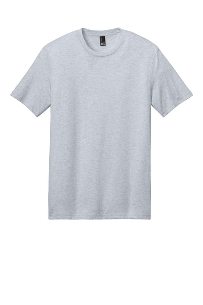 Front View of Ash District Perfect Weight Tee. DT104 plain