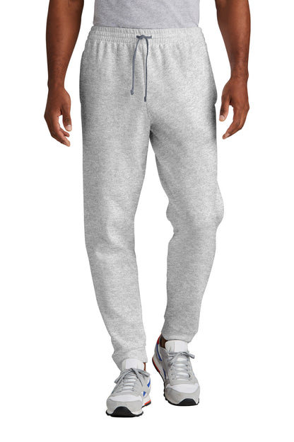 Front View of Ash Jerzees NuBlend Fleece Jogger 975MP plain