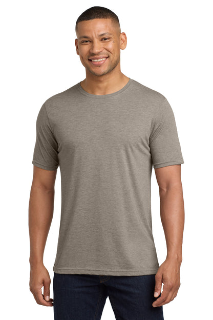 Front View of Ash Next Level Apparel Adult Poly/Cotton Tee. NL6200 plain