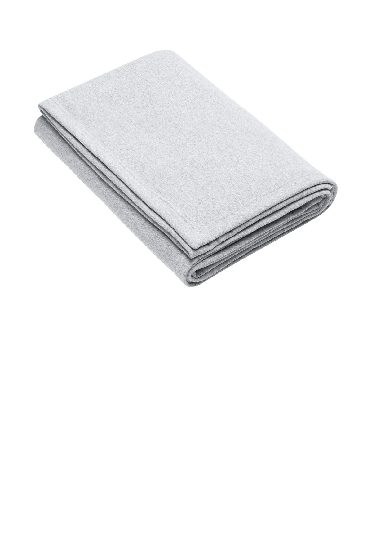 Front View of Ash Port & Co Core Fleece Sweatshirt Blanket. BP78 plain