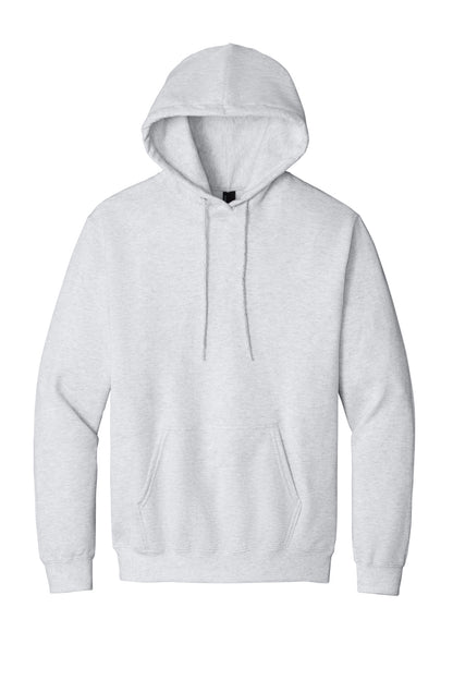 Front View of Ash Port & Co Tall Essential Fleece Pullover Hooded Sweatshirt. PC90HT plain