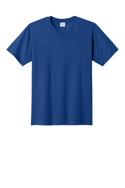 Front View of Athletic Royal Port & Co Fan Favorite Tee. PC450 plain