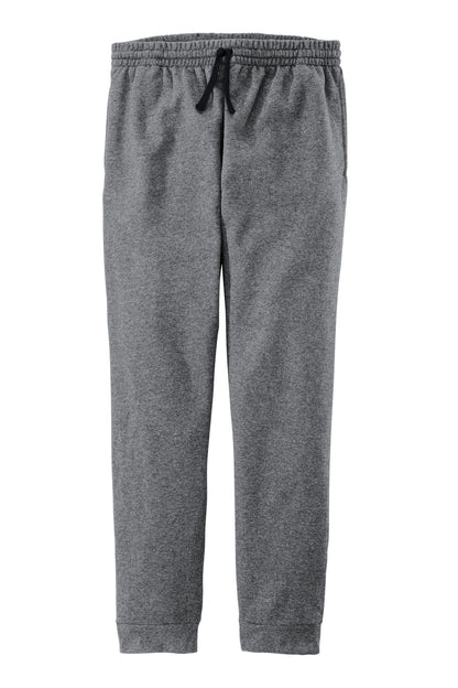 Front View of AthlHthr Jerzees NuBlend Fleece Jogger 975MP plain