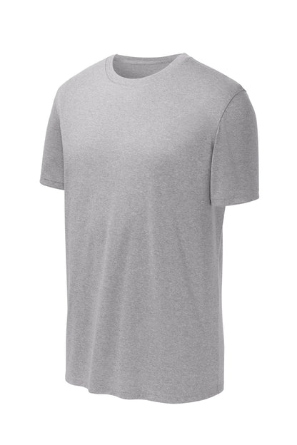 Front View of AthlHthr Sport-Tek Echo Tee ST760 plain