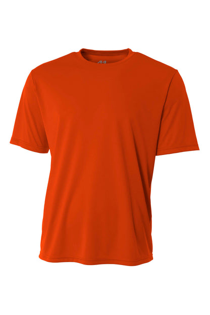 Front View of AthlOrange A4 Cooling Performance Short Sleeve Tee A4N3142 plain