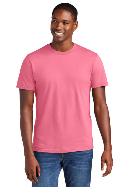 Front View of AwrnsPink District Very Important Tee . DT6000 plain