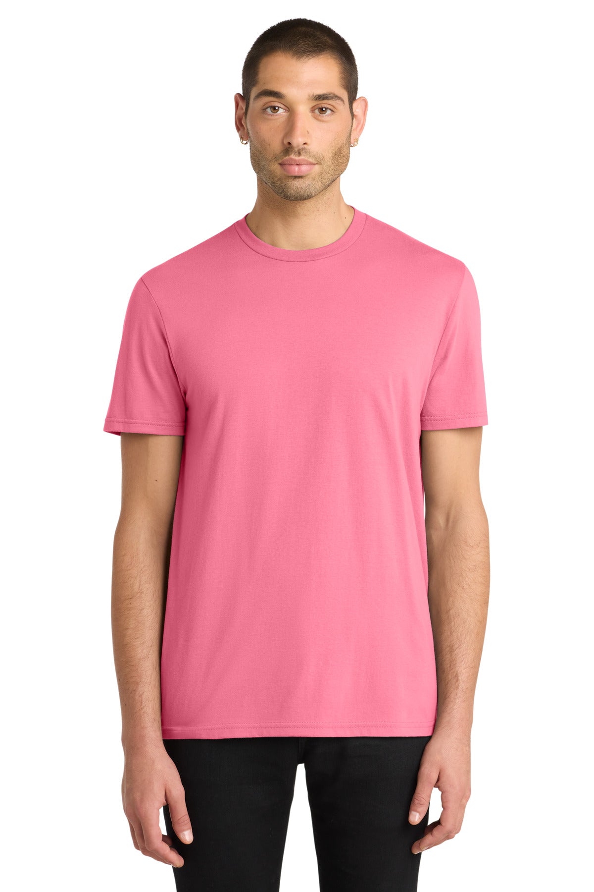 Front View of AwrnsPink District Very Important Tee . DT6000 plain
