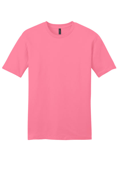 Front View of AwrnsPink District Very Important Tee . DT6000 plain