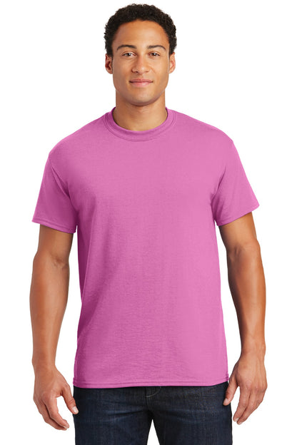 Front View of AZALEA Gildan DryBlend 50 Cotton/50 Poly T-Shirt. 8000 plain