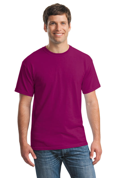 Front View of Berry Gildan - Heavy Cotton 100% Cotton T-Shirt. 5000 plain