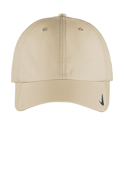 Front View of Birch Nike Sphere Performance Cap NKFD9709 plain