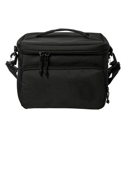 Front View of Black CornerStone 18-Can Cooler CSB505 plain