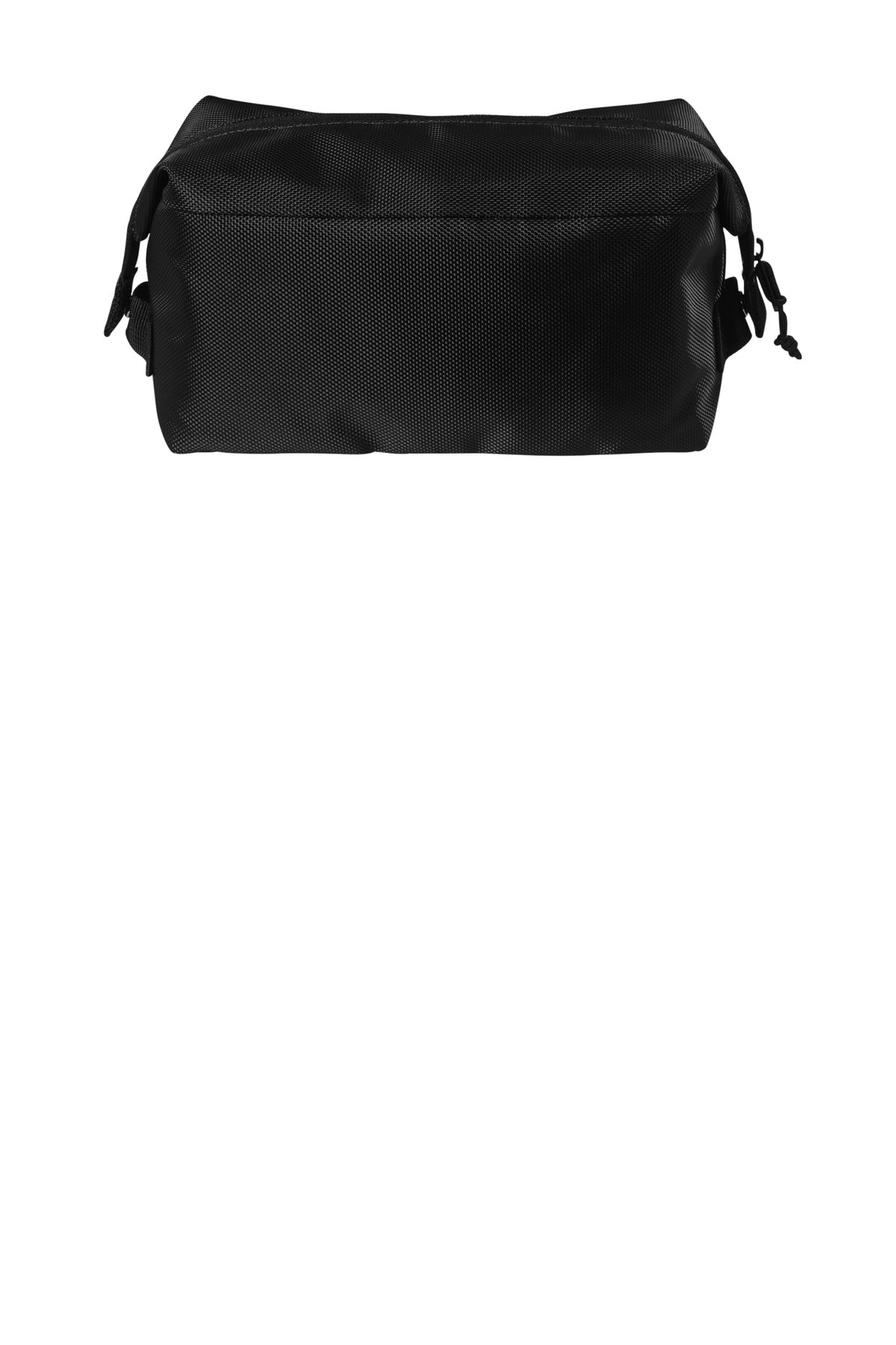 Front View of Black Port Authority Travel Bag BG751 plain