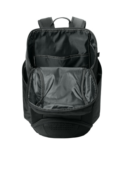 Front View of Black Sport-Tek Club Rec Pack BST201 plain