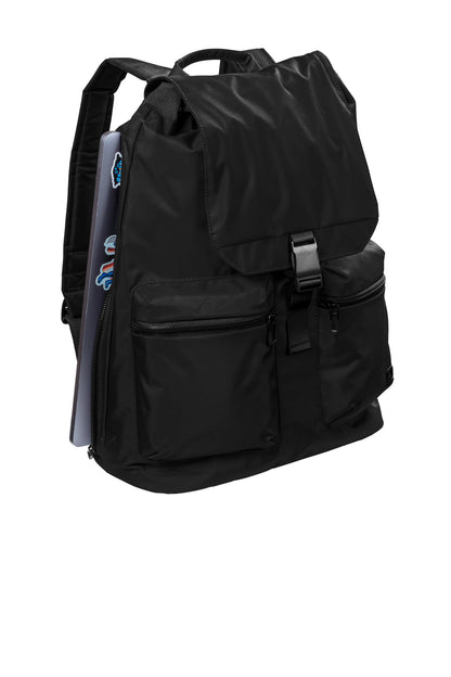 Front View of Blacktop OGIO Evolution Pack 91015 plain