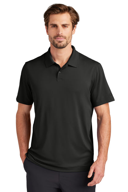 Front View of Blacktop OGIO Regain Polo OG170 plain