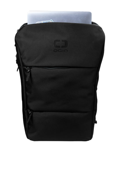 Front View of Blacktop OGIO Sprint Pack 92001 plain