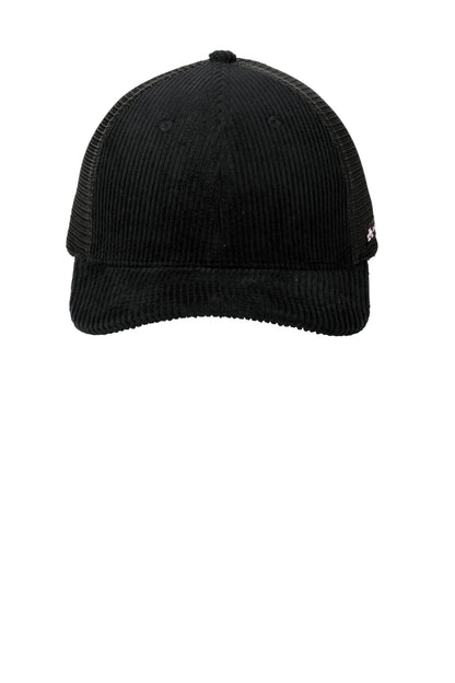 Front View of Blk/Blk LIMITED EDITION Spacecraft Conway Trucker Cap SPC1 plain