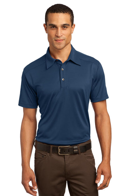 Front View of Blue Indigo OGIO - Hybrid Polo. OG109 plain