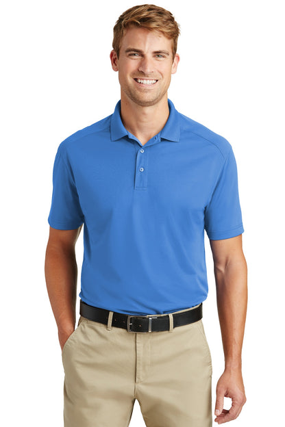 Front View of Blue Lake CornerStone Select Lightweight Snag-Proof Polo. CS418 plain