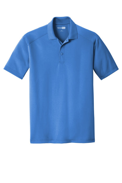 Front View of Blue Lake CornerStone Select Lightweight Snag-Proof Polo. CS418 plain
