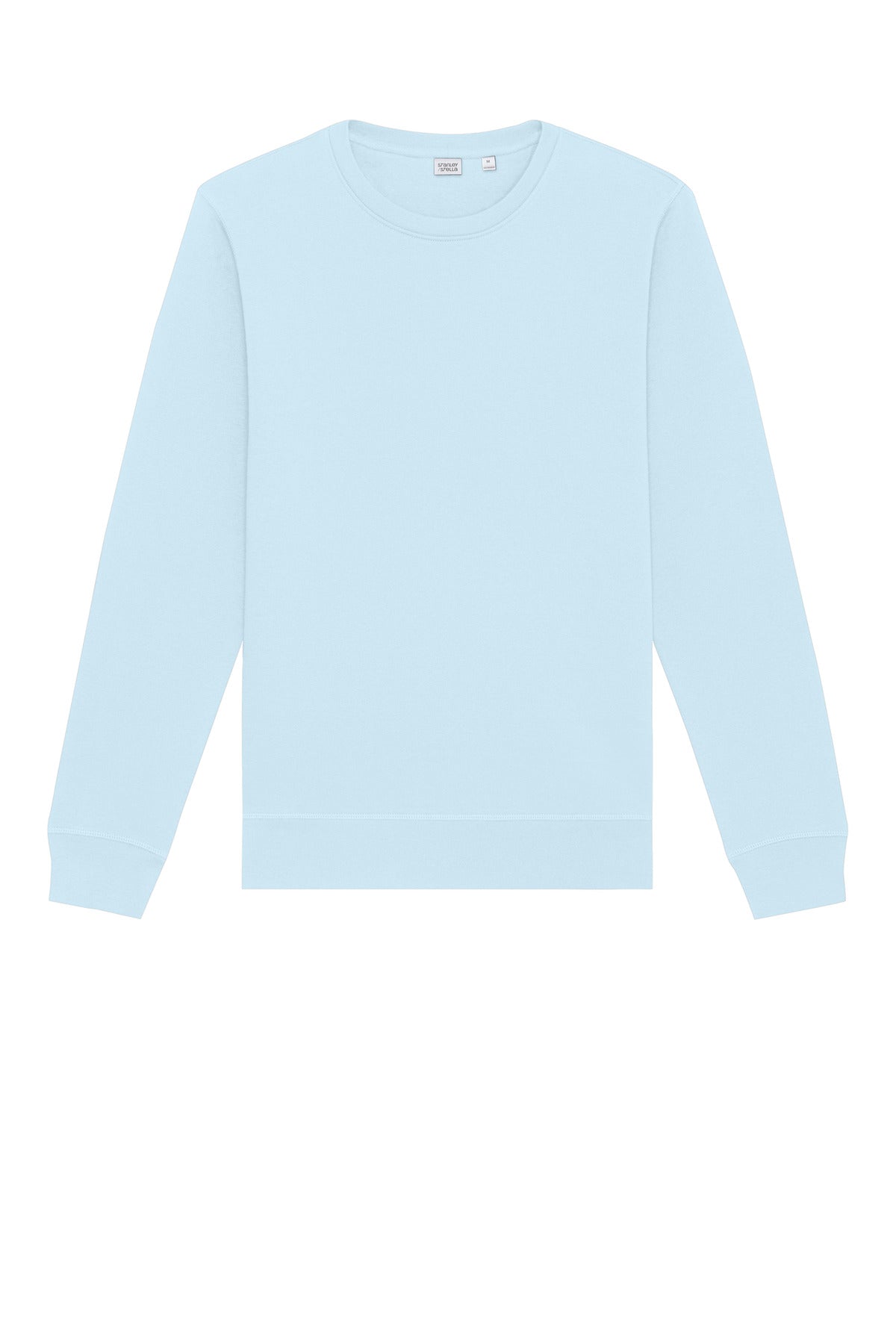 Front View of BlueIce Stanley/Stella Unisex Roller Crewneck Sweatshirt SXU010 plain