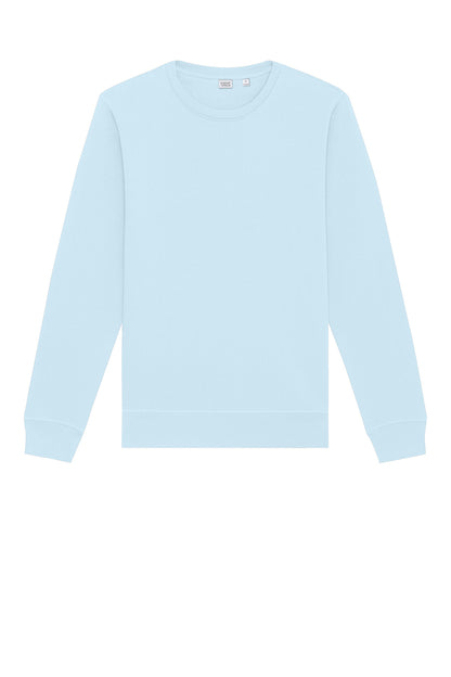 Front View of BlueIce Stanley/Stella Unisex Roller Crewneck Sweatshirt SXU010 plain