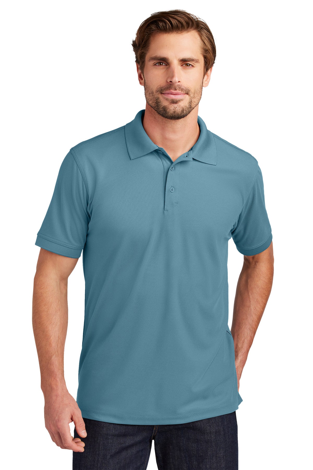 Front View of BlueMist OGIO - Caliber2.0 Polo OG101 plain