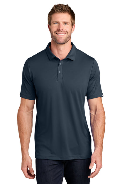 Front View of BlueNights TravisMathew Coto Performance Polo. TM1MU410 plain