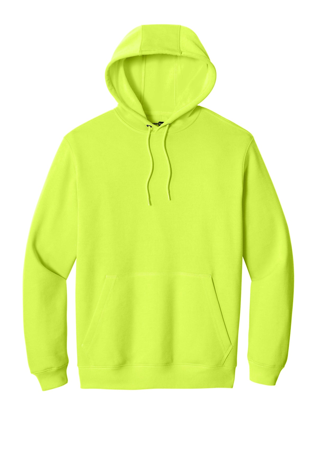 Front View of BrtYellow CornerStone Tough Fleece Pullover Hoodie CSF630