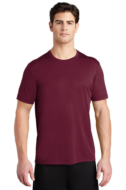 Front View of Cardinal Sport-Tek Posi-UV Pro Tee. ST420 plain