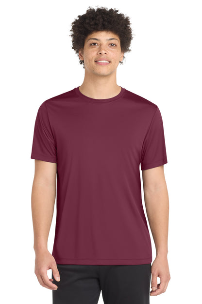 Front View of Cardinal Sport-Tek Posi-UV Pro Tee. ST420 plain